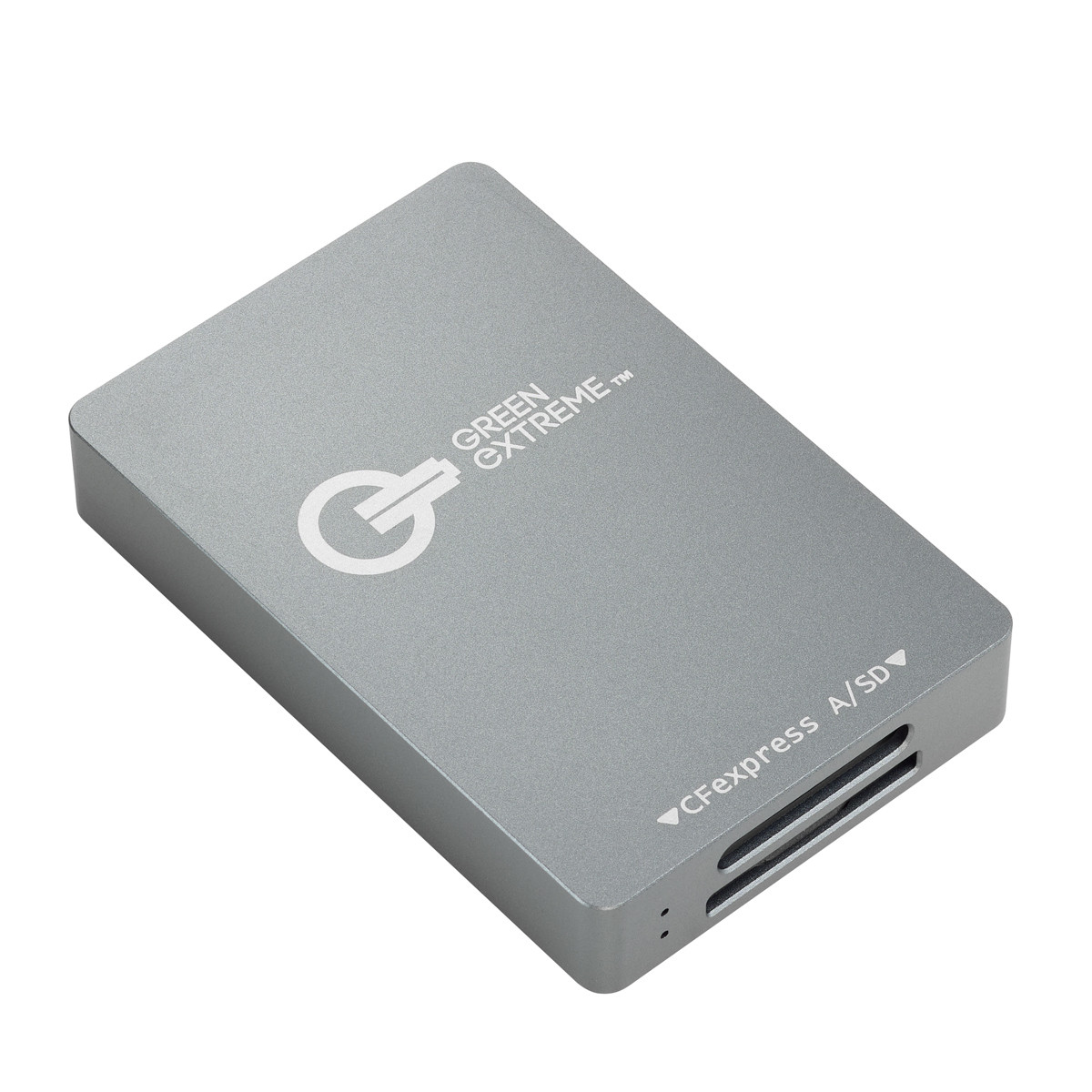 Green Extreme USB-C 3.2 Gen 2 CFexpress Type-A and SD UHS-II Memory Card Reader
