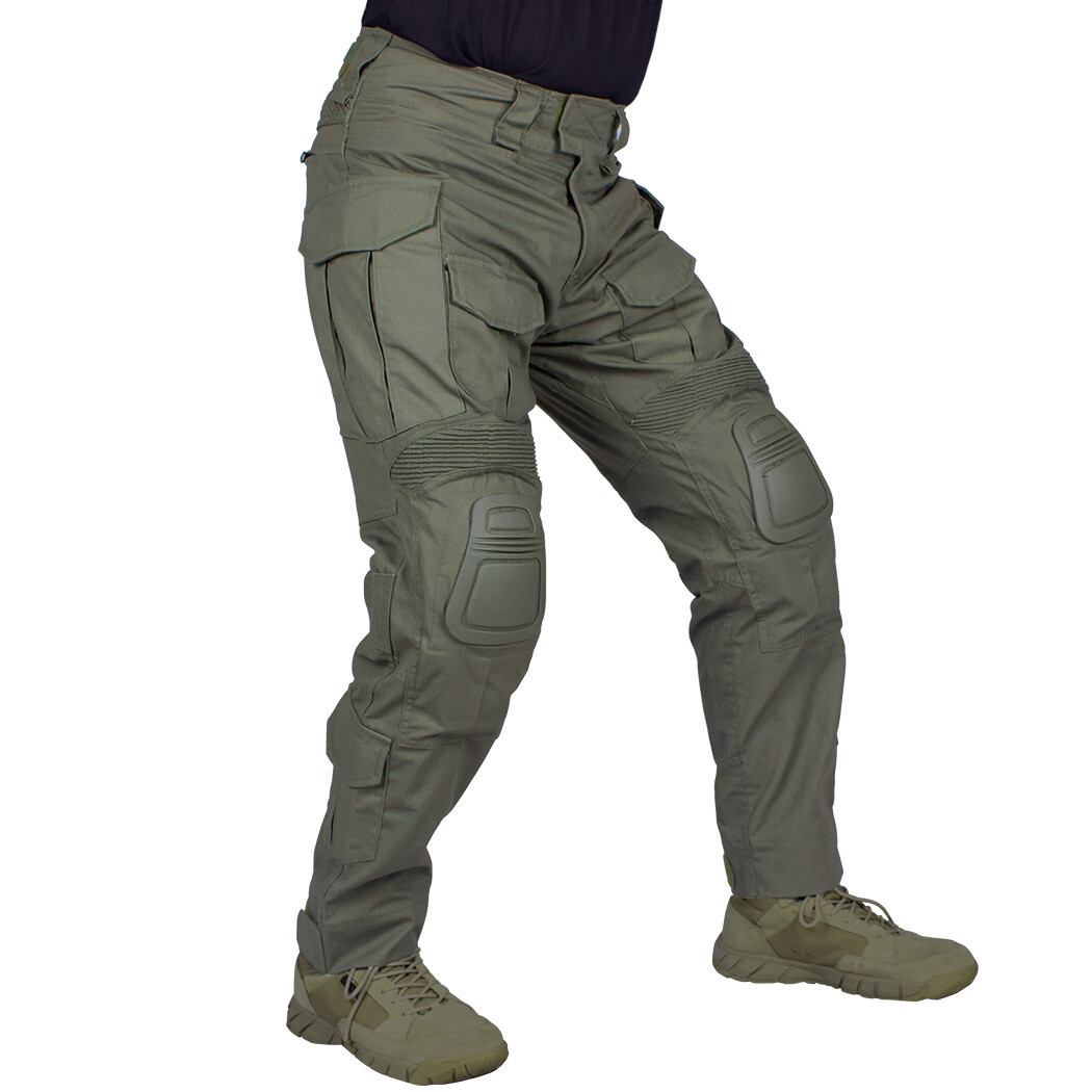 IDOGEAR G3 Combat Pants w/ Knee Pads Airsoft Tactical Trousers Black Paintball