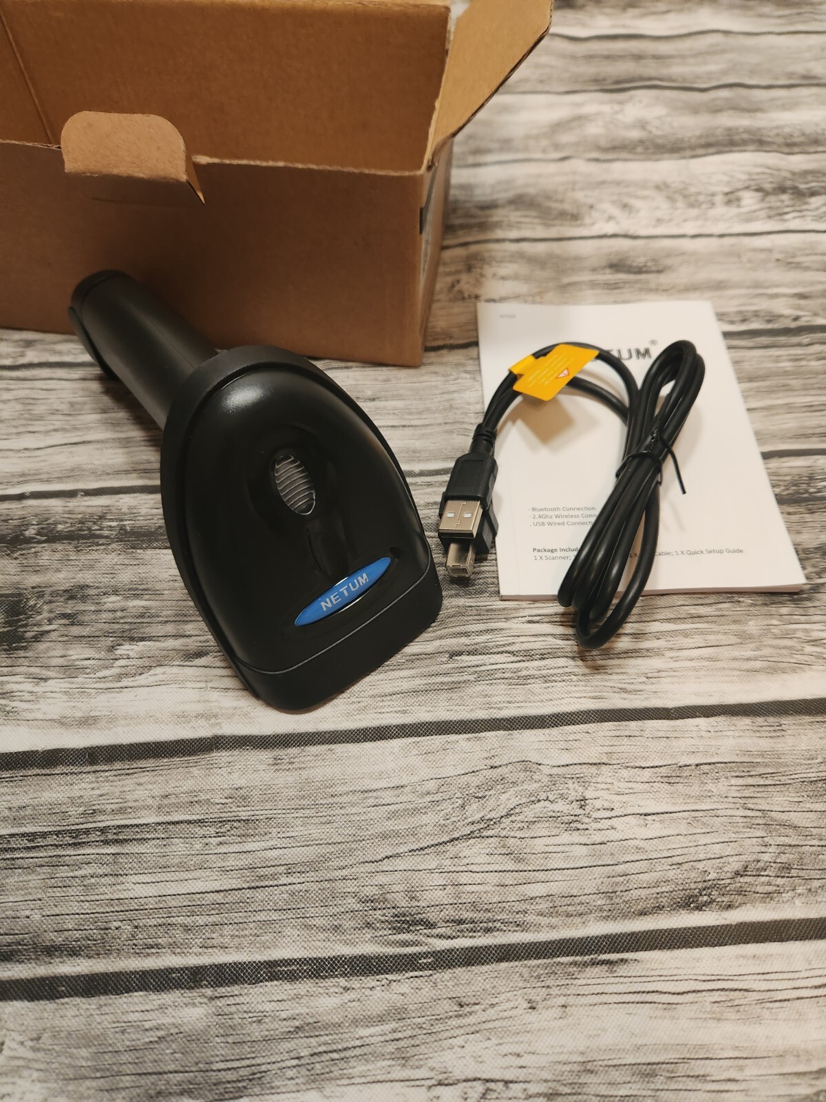 NETUM Bluetooth Bar IOS NT-1228BC Barcode Scanner