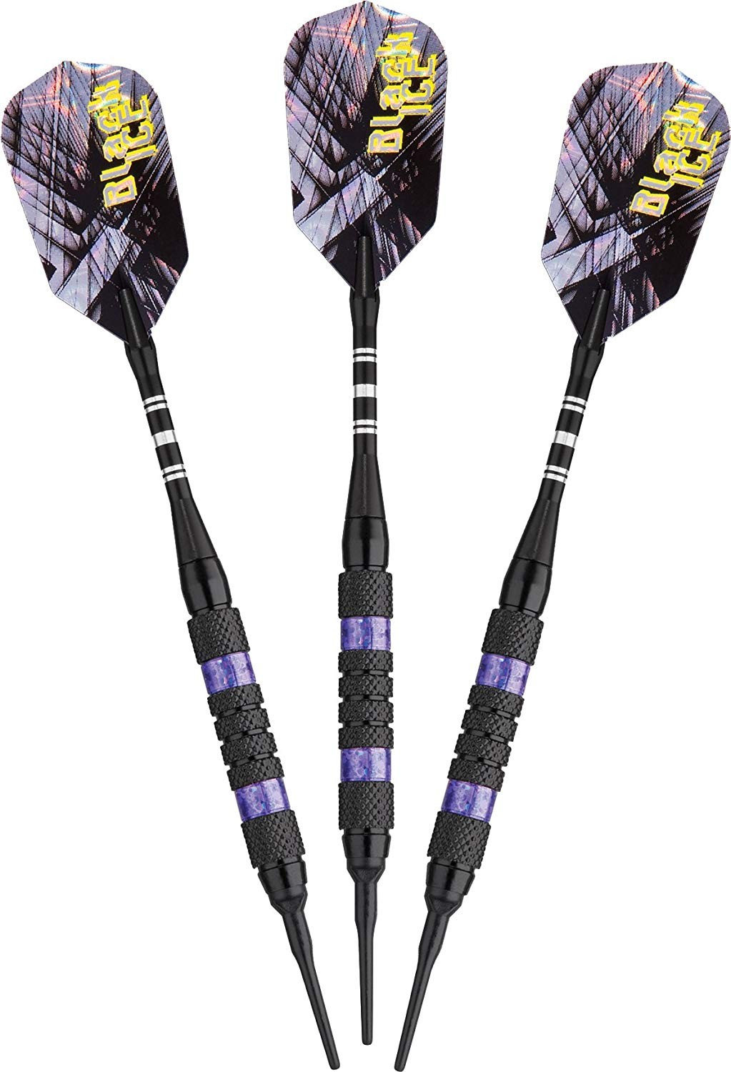 Viper Black Ice Purple Soft Tip Darts, 18 Grams