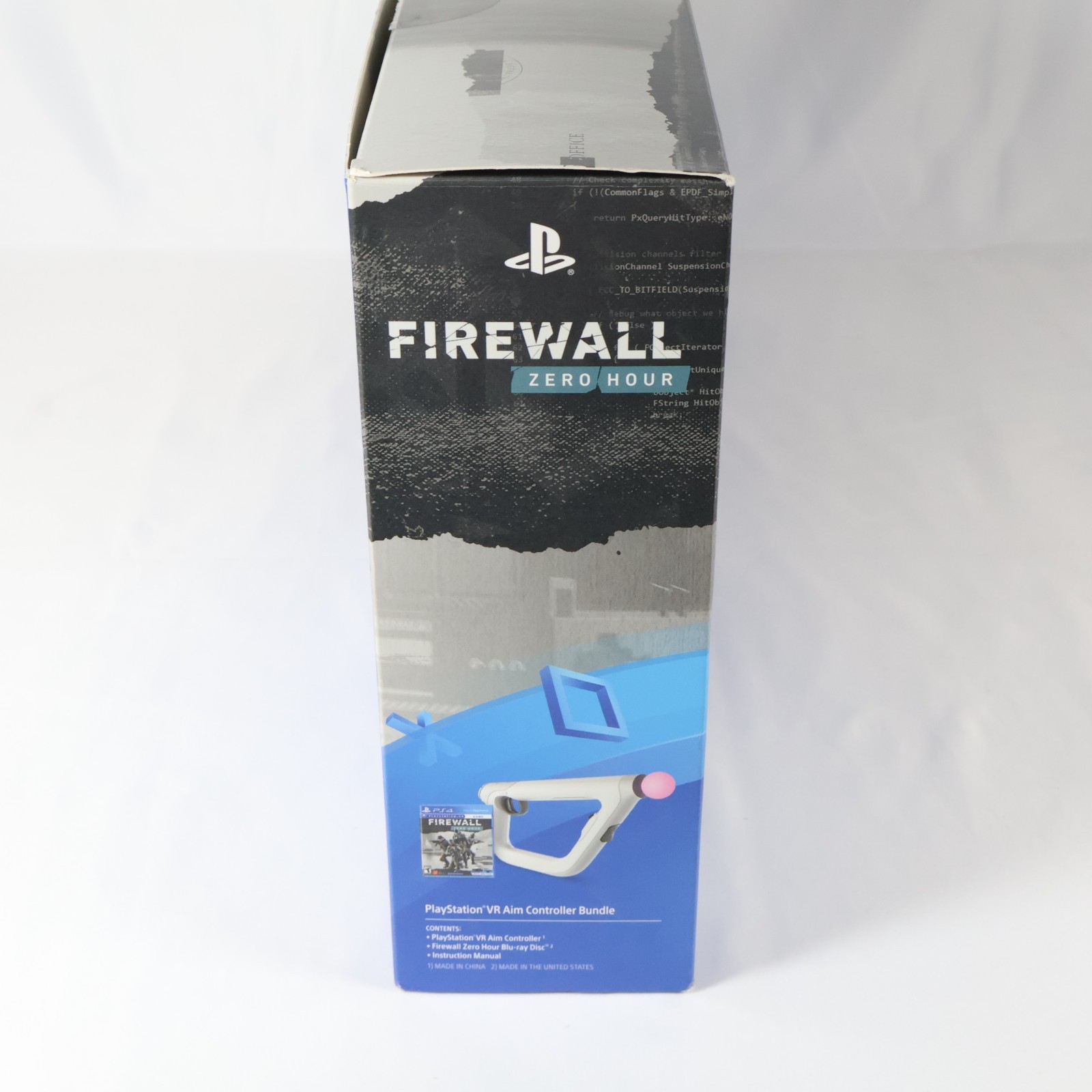 PlayStation VR Aim Controller Bundle Firewall Zero Hour PS4 PSVR Game Accessory