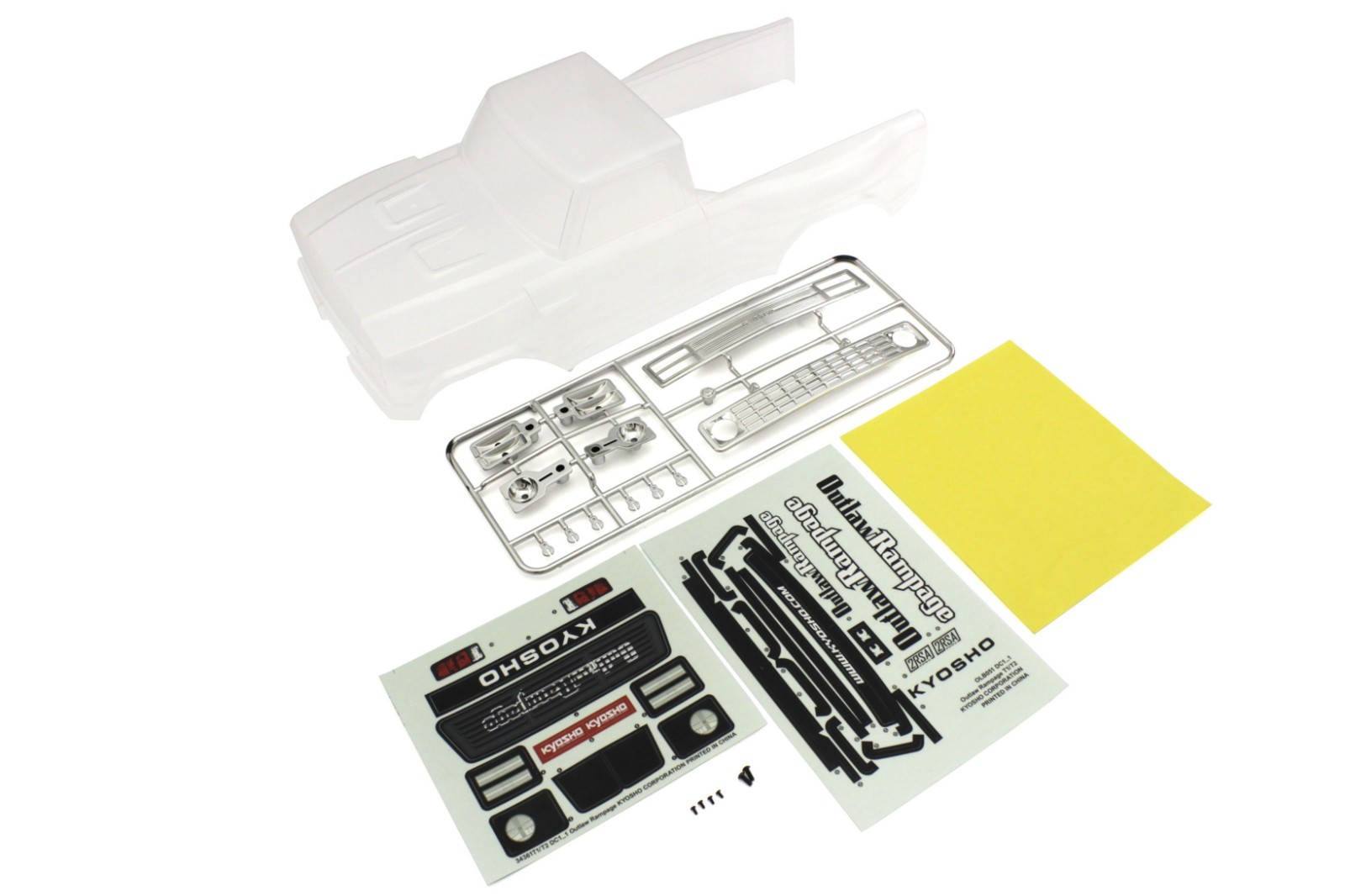 Clear Body Set(Outlaw Rampage PRO) OLB052
