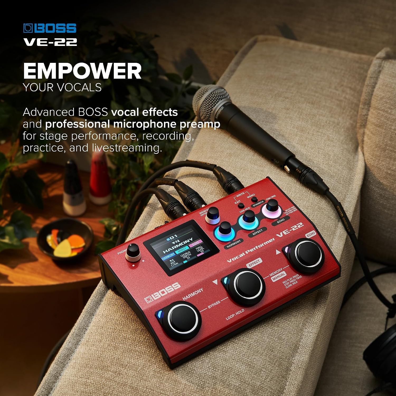 BOSS VE22 Vocal Effects Processor Ex-Display Minor Blemishes Boxed Japan