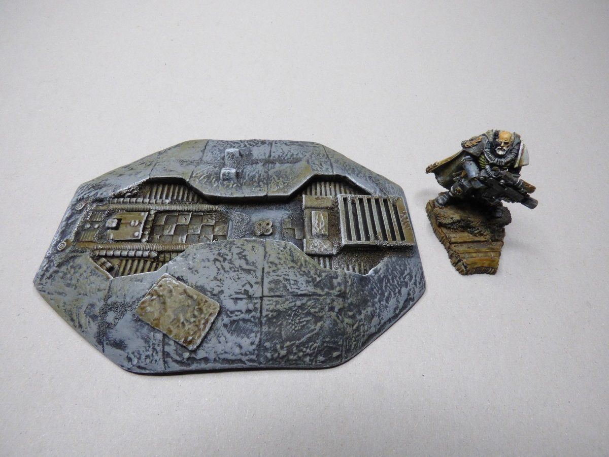 TERRAIN SCENERY GEO DRILLING WARHAMMER 40K INFINITY WARMACHINE