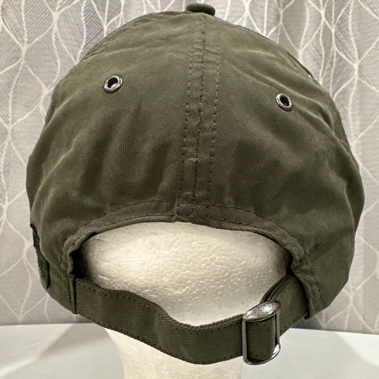 Special Operations Hat Cap Olive Green With Black Bill Strap Buckle