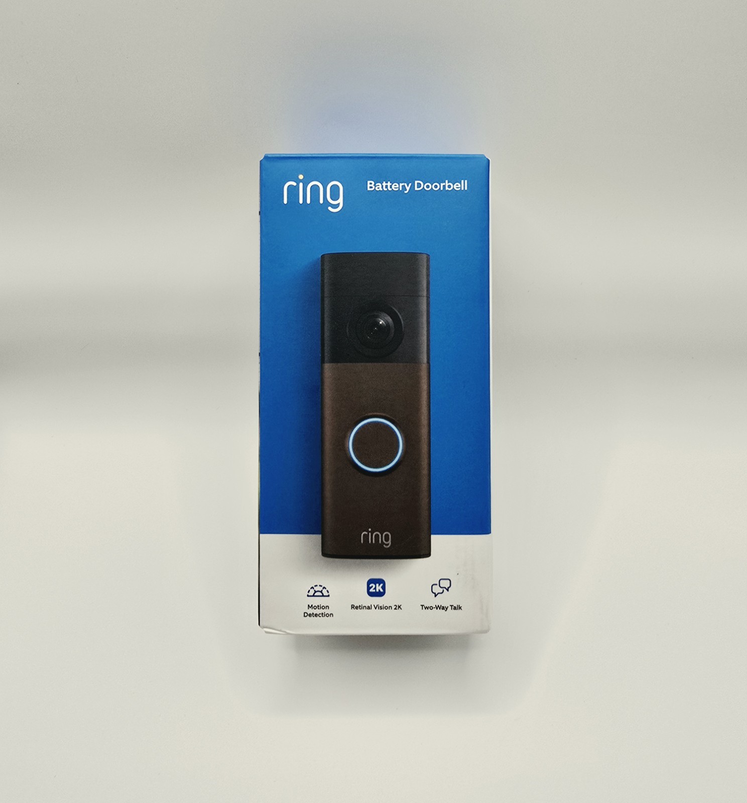 Ring Battery Doorbell Retinal 2K Newest Model(2026) Security Camera Matte  Mocha