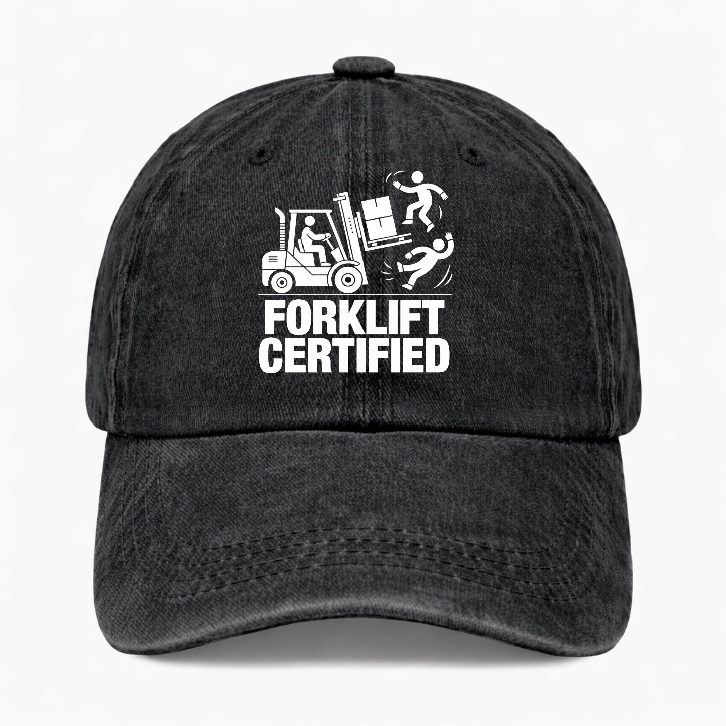 Forklift Certified Hat Funny Warehouse Worker Cap Forklift Operator Gift Dad
