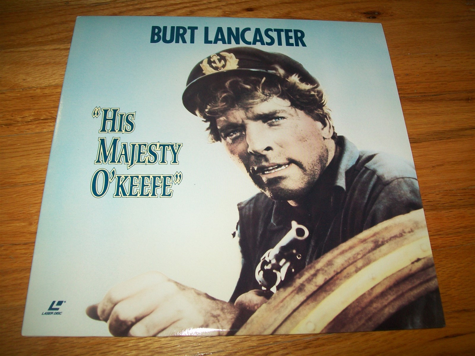 HIS MAJESTY O'KEEFE Laserdisc LD EXCELLENT CONDITION VERY RARE BURT LANCASTER