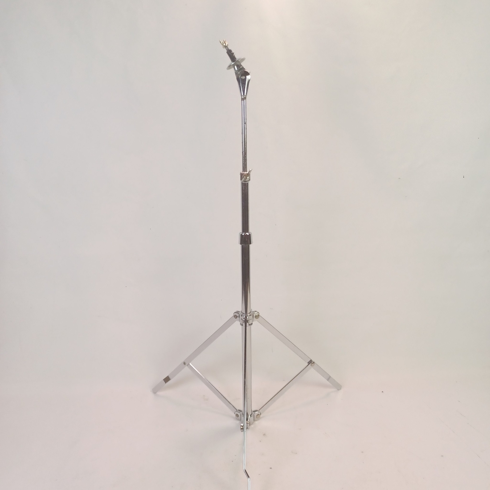 *Ludwig Atlas Cymbal Stand #1400/#1402 Vintage 60-70s Chrome Crash/Ride Classic*