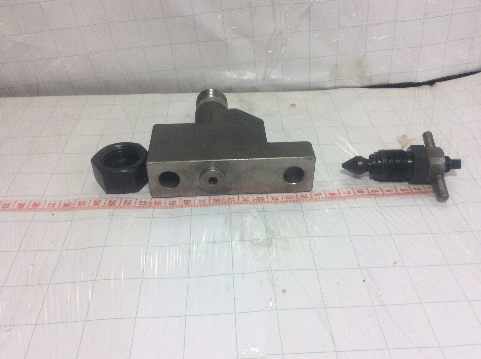 High pressure Hydraulic Easy Read Flow Control Needle Valve with standing
