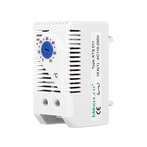 Mechanical Thermostat Switch, Adjustable 0 to 60C Temperature Control