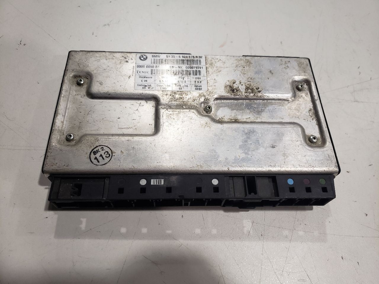 Right Seat Control Module - 2003 BMW 745LI - 03-06 OEM 6924878