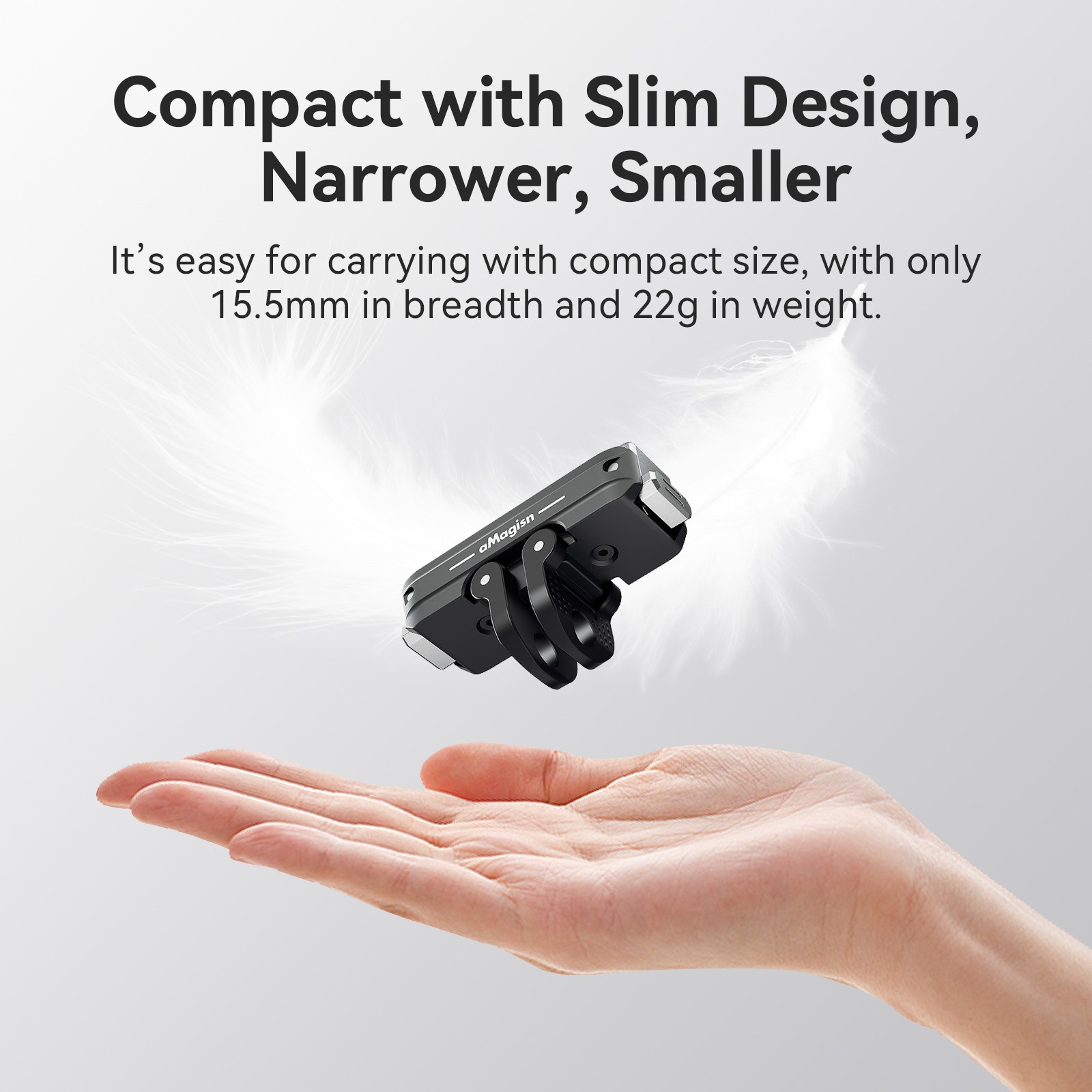 Metal Quick Release Mount Dual Interface Base for DJI Osmo 360/Action5/4/3