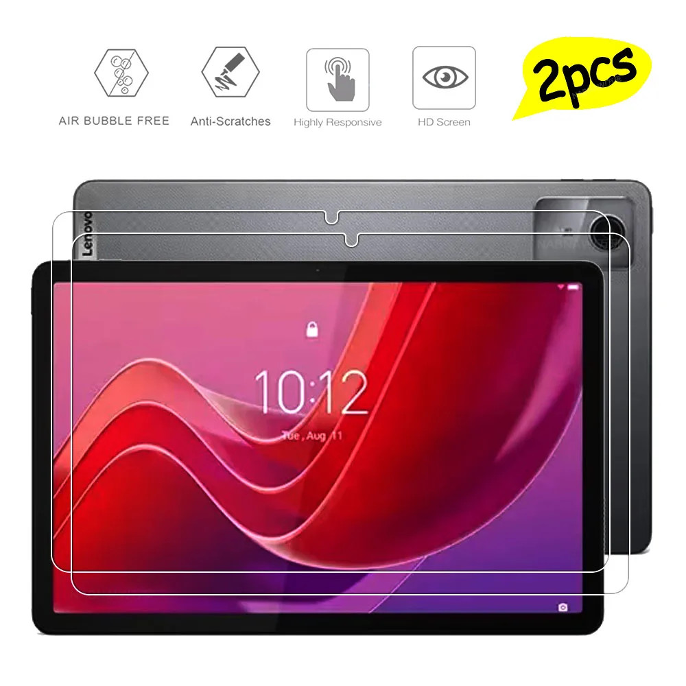 2PCS Lenovo Tab K11 Enhanced Edition 11" 2024 Tempered Glass Screen Protector