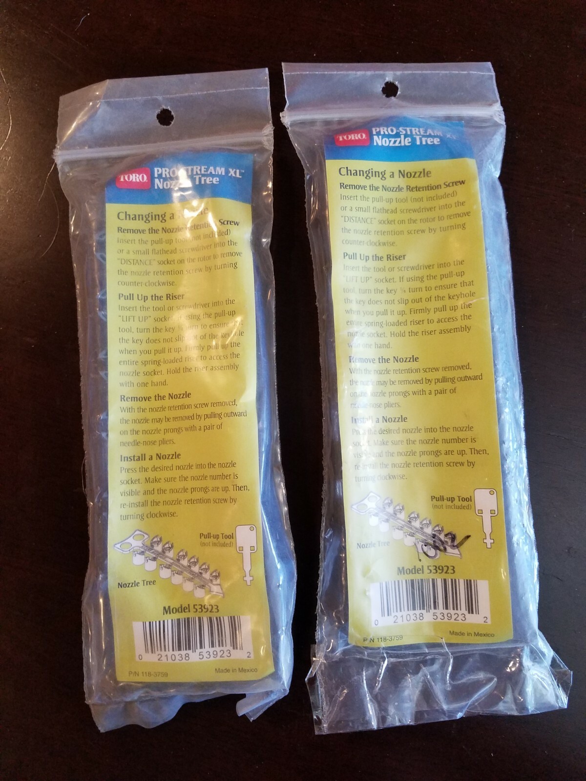 Toro PRO-STREAM XL NOZZLE TREE Lot of 2 NEW 53923 118-3759 sprinkler irrigation