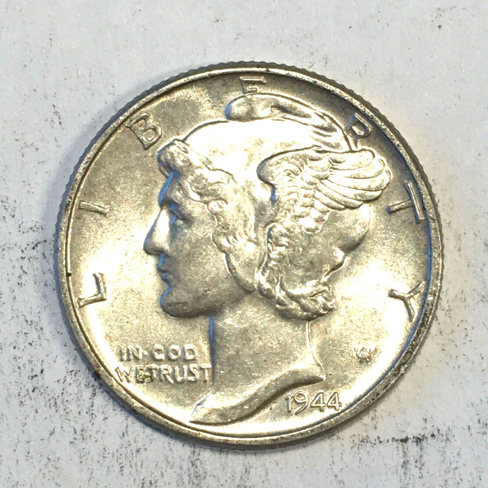 1944 Mercury Dime - High Quality Scans #L837