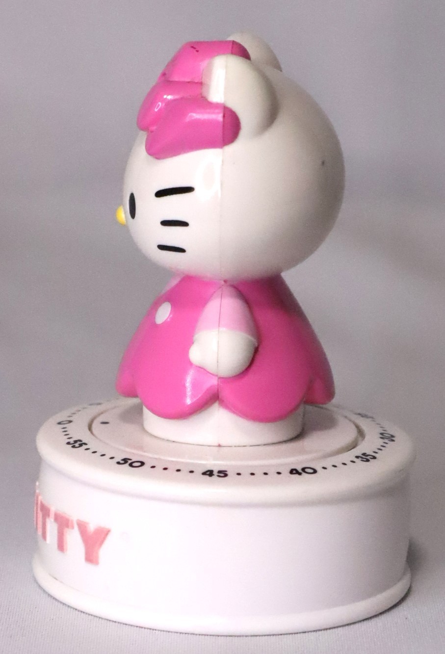 Sanrio 2012 Hello Kitty 60 minute Mechanical Kitchen Timer Discontinued