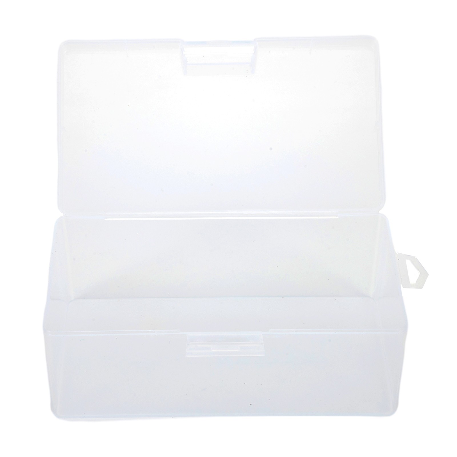 Plastic Storage Box Transparent With Lid Collection Container Organiser