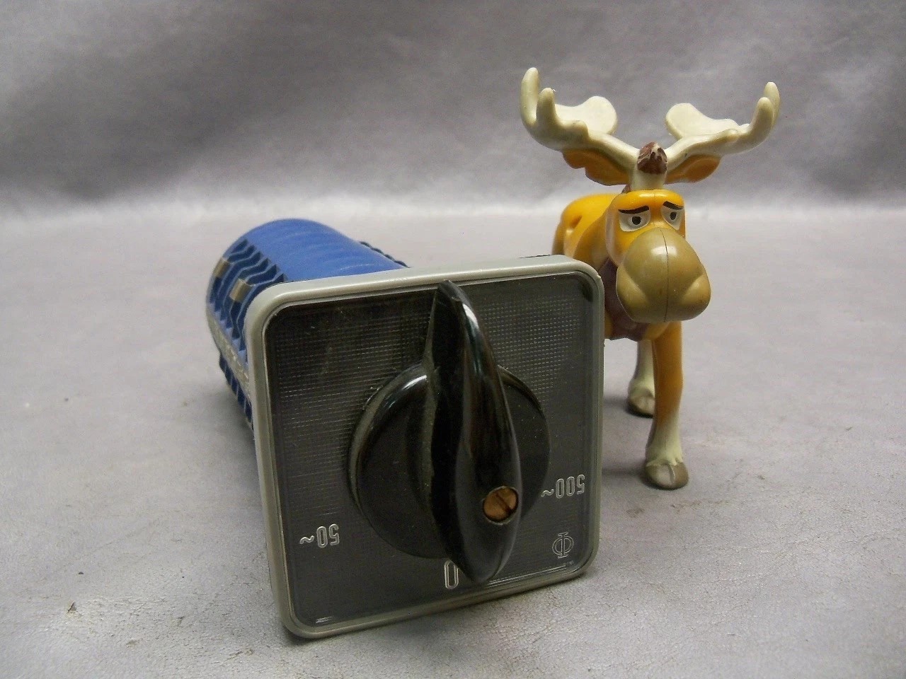 20A Kraus & Naimer C205B E3065 Rotary Switch with 9 Contact Blocks 600VAC