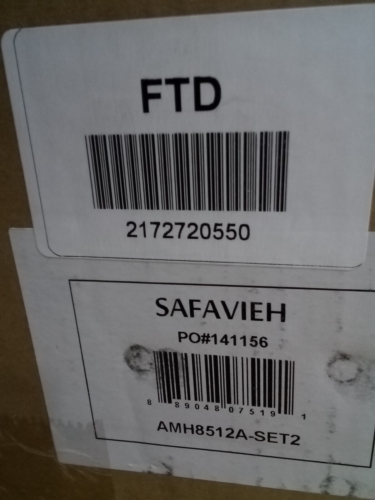 Safavieh Curved Spindle Side Chair, Reduced Price 2172720550 AMH8512A-SET2