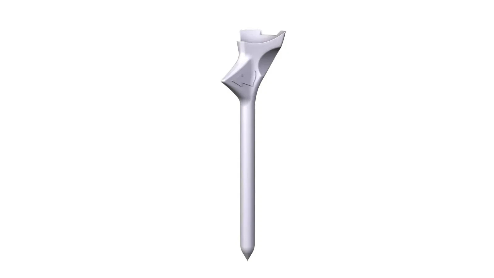 FlightPath Golf Tees 3.25 Inch White Plastic 8 Pack Robotically Tested Premium