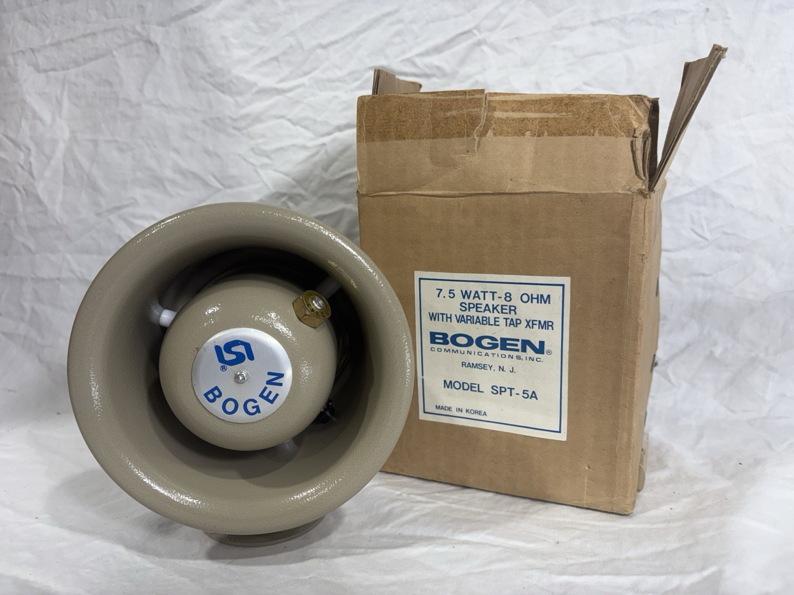 Bogen SPT5A PA Horn Loudspeaker, 7.5W