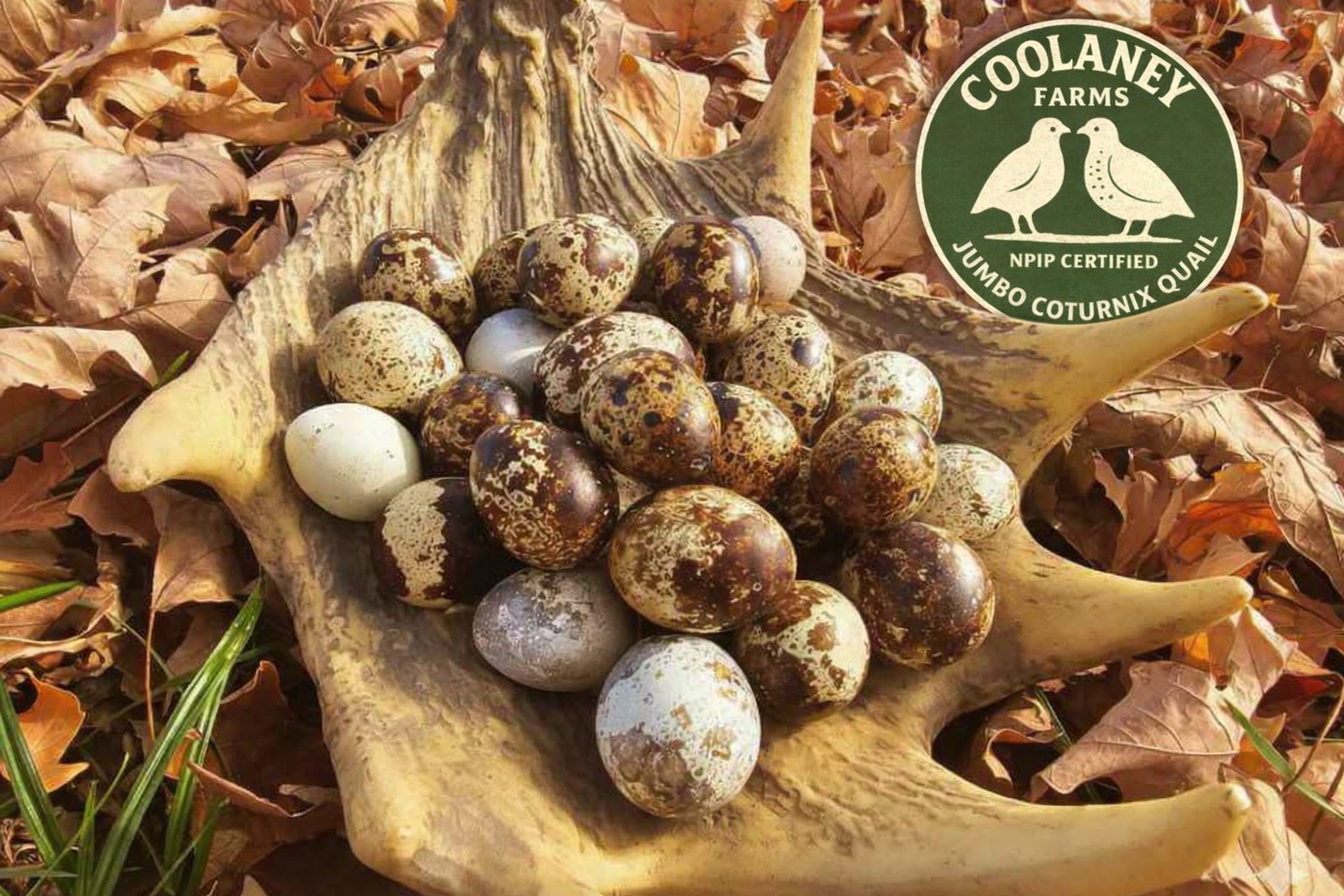 20 Jumbo brown Coturnix Quail Hatching eggs. NPIP certified, shipping free