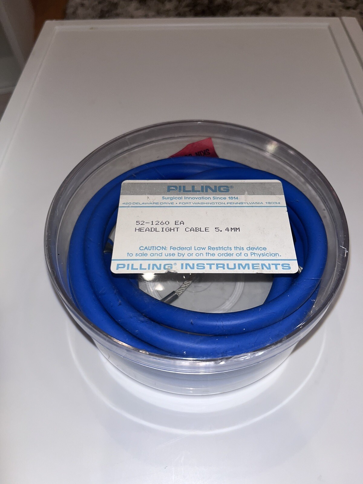 Pilling 52-1260 Fiber Optic Light Cable