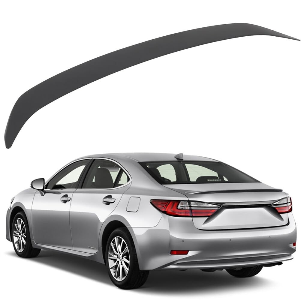 ABS Rear Spoiler Wing Fit for 2013-2018 ES300h/ES350 Matte Black
