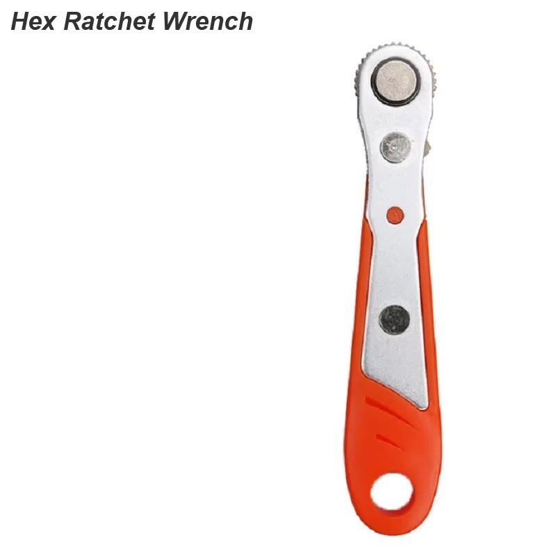 Ratcheting Right Angle Screwdriver Hex Drive 90 Degree Offset + 10pc Bits Set!