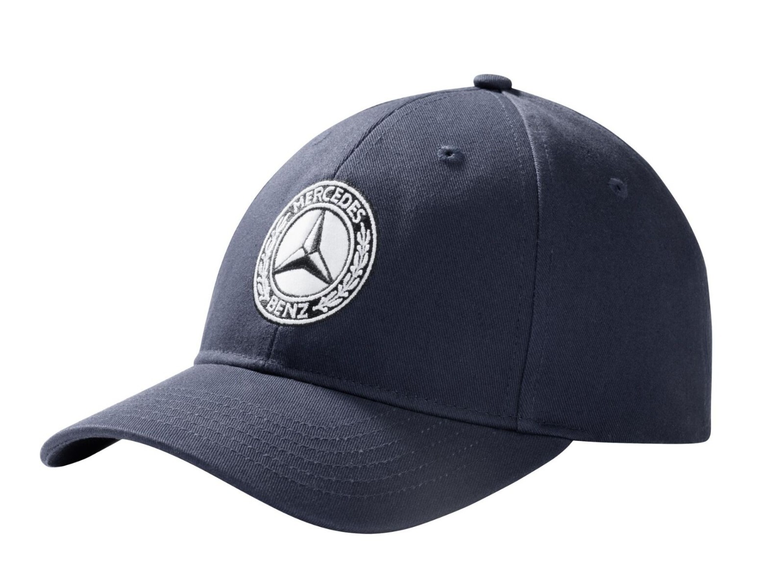 Mercedes-Benz Genuine Men BaseCap Classic Navy Blue Size Adjustable New