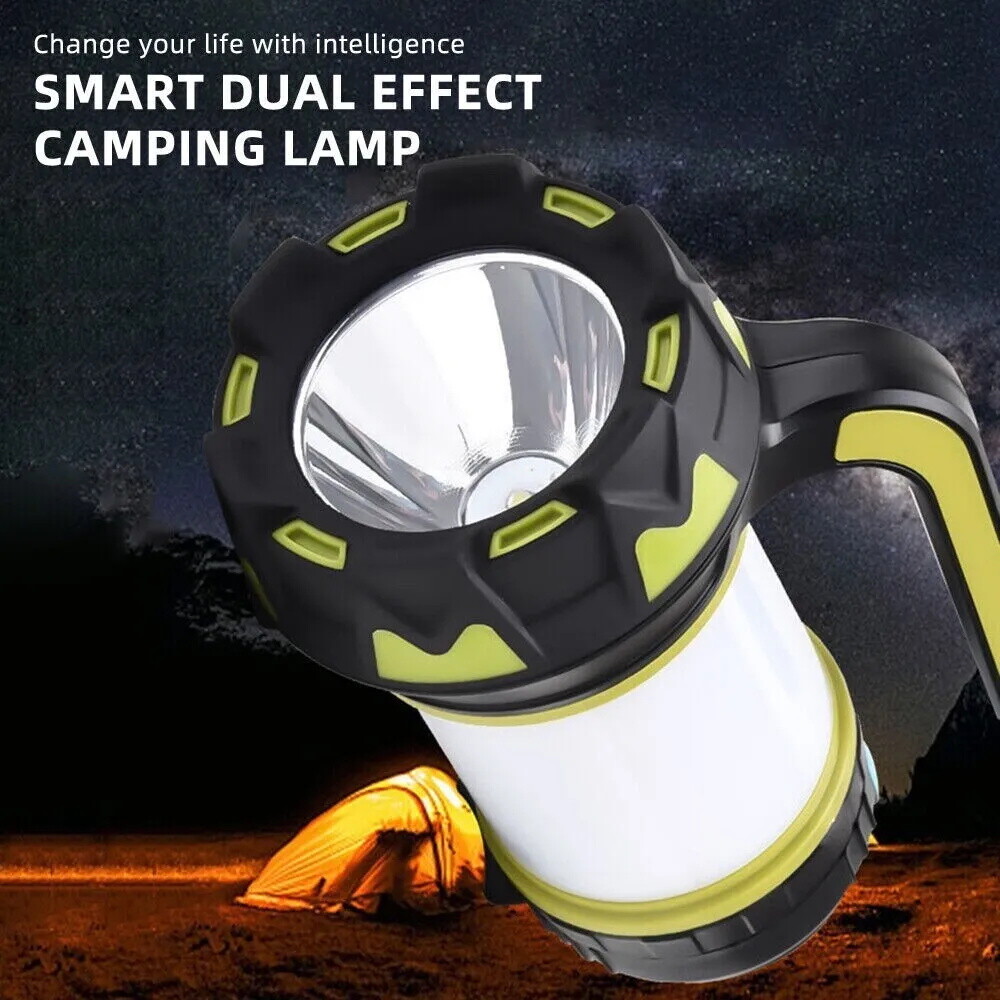 LED Camping USB Lantern Rechargeable Camping Tent Light Lamp Flashlight Portable
