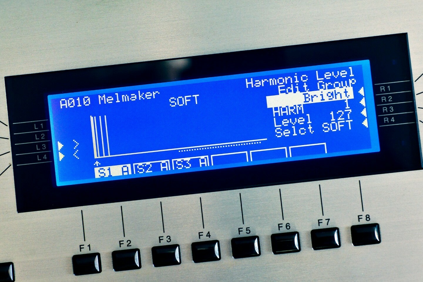 Kawai K5000 / K5000S / K5000W / K5000R Custom (Negative) LED Display !