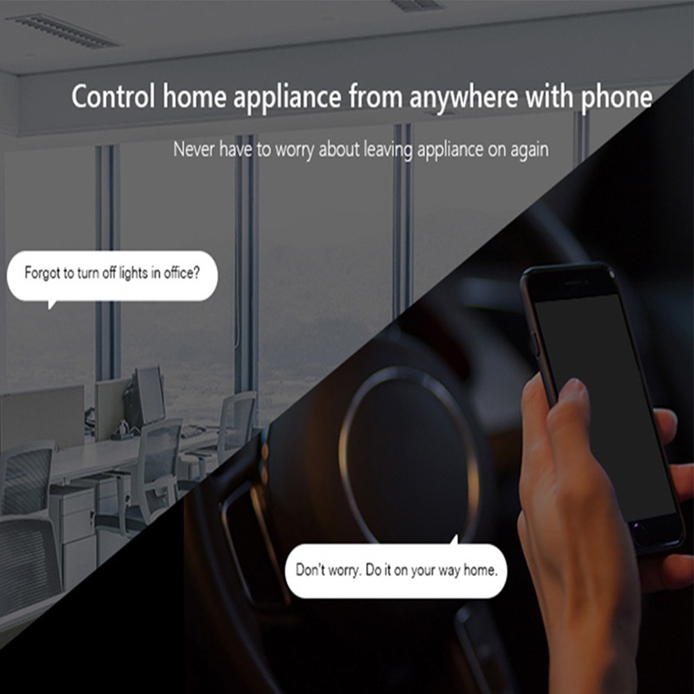 Timer Function WiFi Light Switch with Easy Installation Seamless Integration