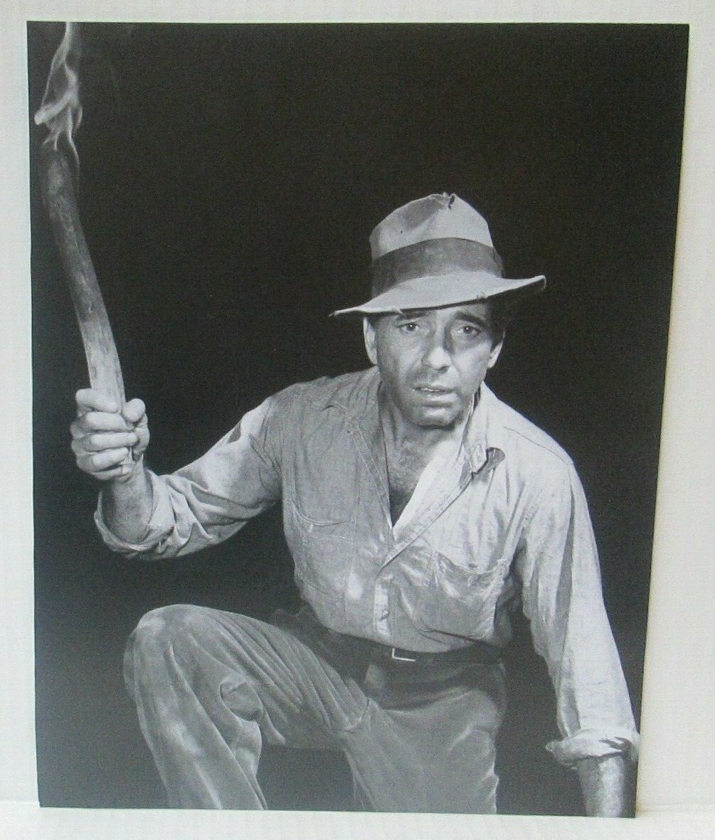 HUMPHREY BOGART 9" X 11.5" Book Photo Page Clipping LM33 B