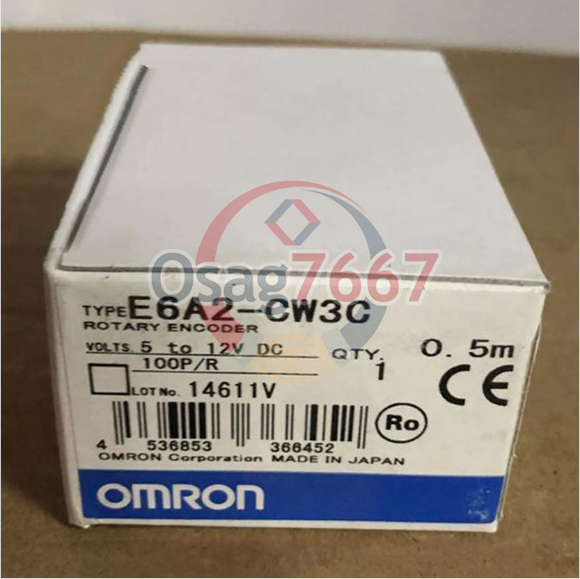 1PCS NEW OMRON rotary encoder E6A2-CW3C 100P/R In Box