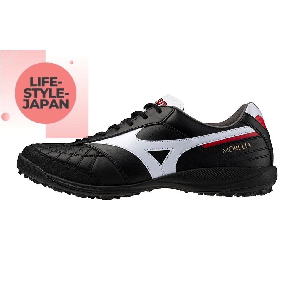 MIZUNO Morelia SALA JAPAN TF Q1GB250201 Black/White Unisex Futsal 2E Shoes