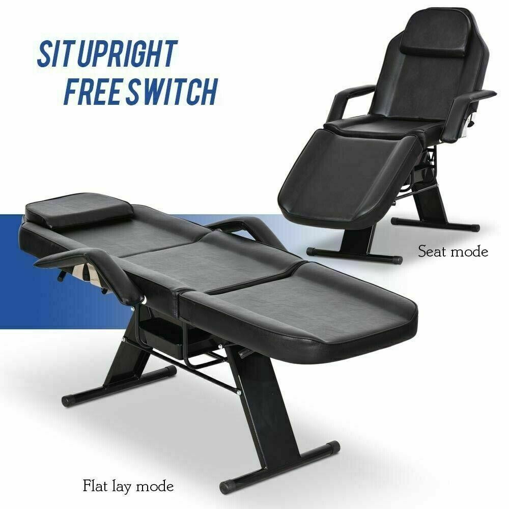 Adjustable Facial Table Lash Extensions Bed Massage Salon Spa Tattoo Equipment
