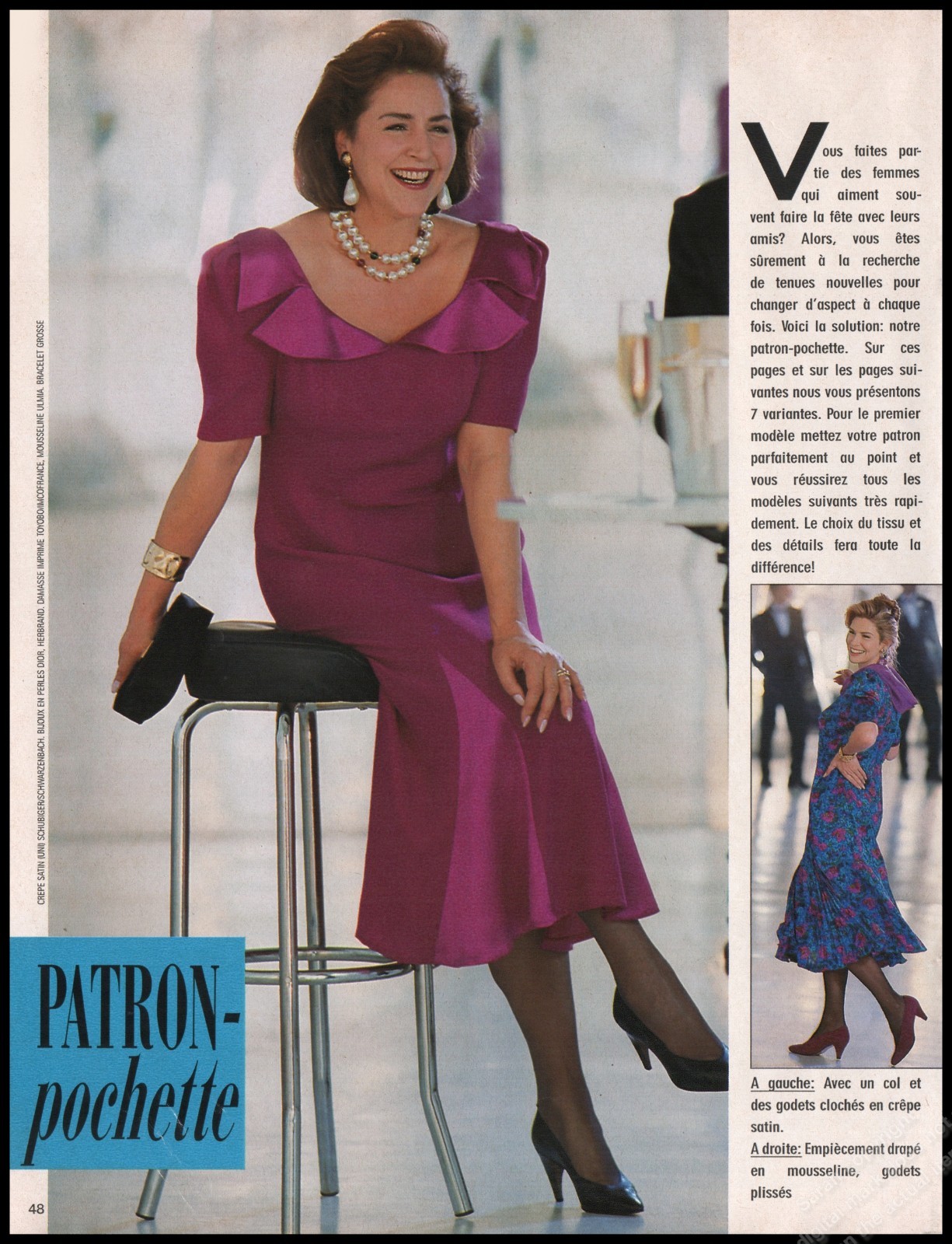 1991 High Heels Magazine Print Ad Women Fashion Long Legs shoes-CC