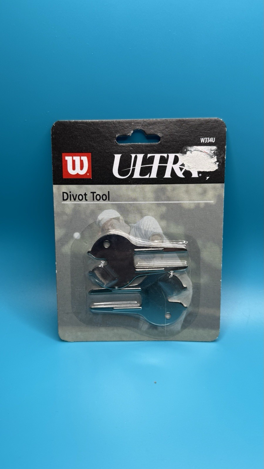 NEW Wilson Ultra 2 Pack Double Prong Divot Tool Spike Wrench Combo Metal W334U