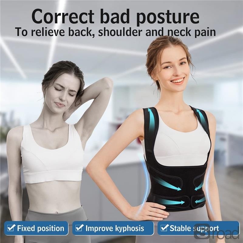 ​Adjustable Posture Corrector Back Support Brace For Men & Women, Breathable​
