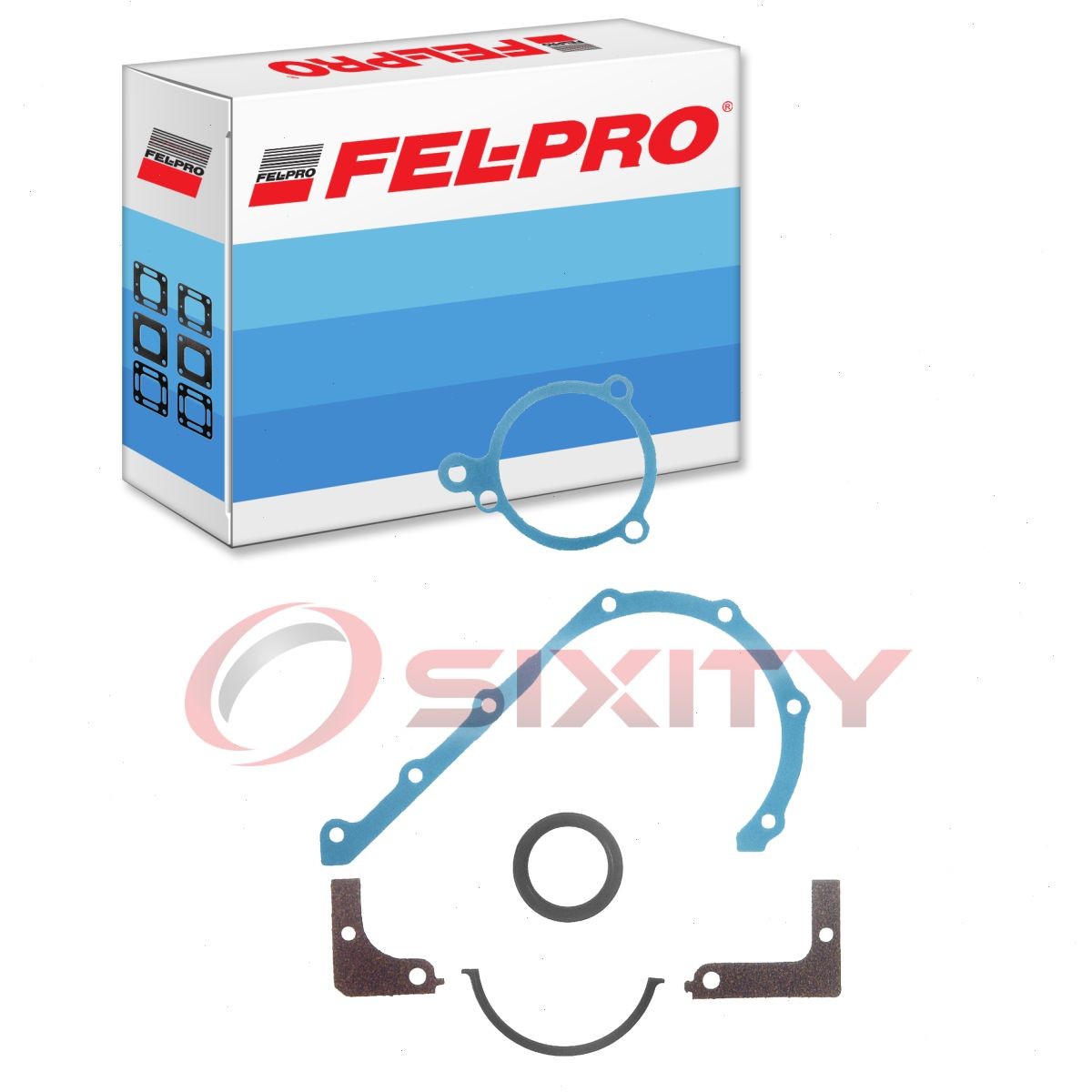 Fel-Pro Engine Timing Cover Gasket Set for 1964-1982 Ford Mustang 2.8L 3.3L tj