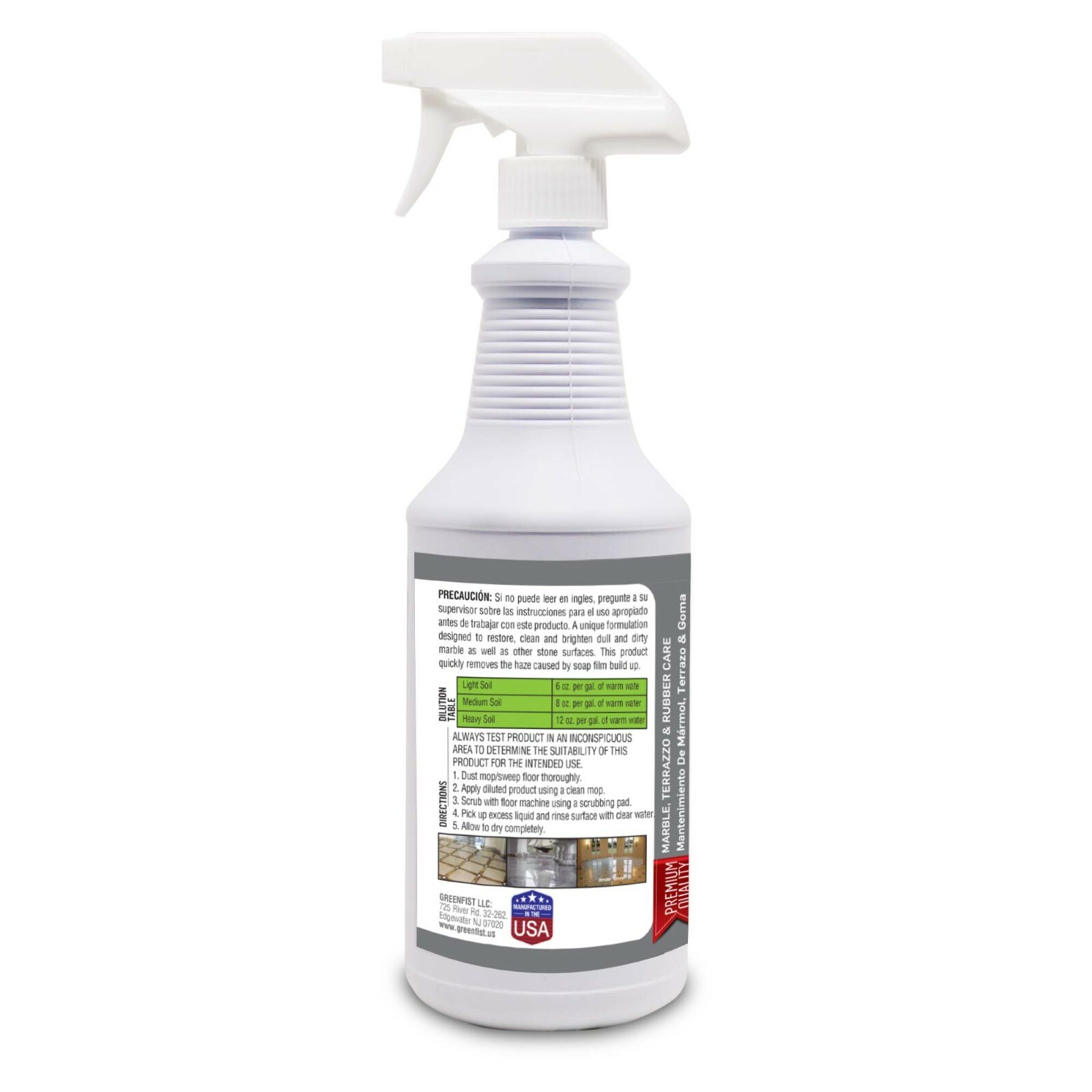 Marbleous Marble Cleaner & Other Stone Surfaces Brightener & Restorer 32oz spray