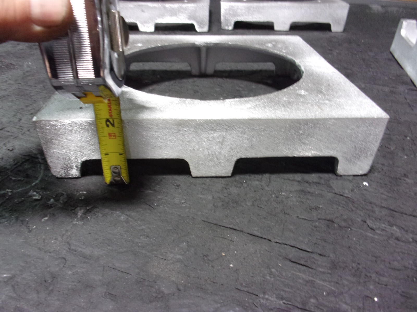 10x10 Post Base Column Base Plinth Heavy Aluminum Made in USA