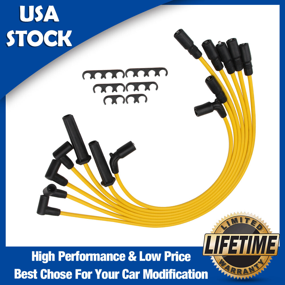 8mm Spark Plug Ignition Wire Cable Set For Chevrolet Express S10 for GMC Savana