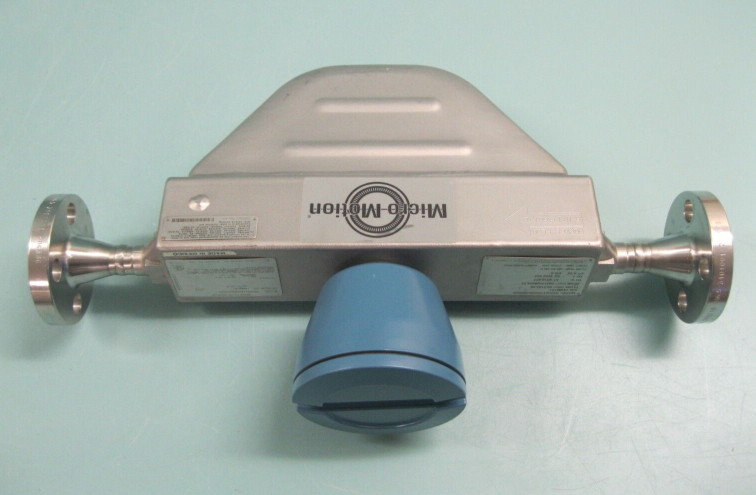 1/2" 600# Micro Motion R050 Mass Flow Sensor Mfg 2013 w/ 700 Core Processor A8
