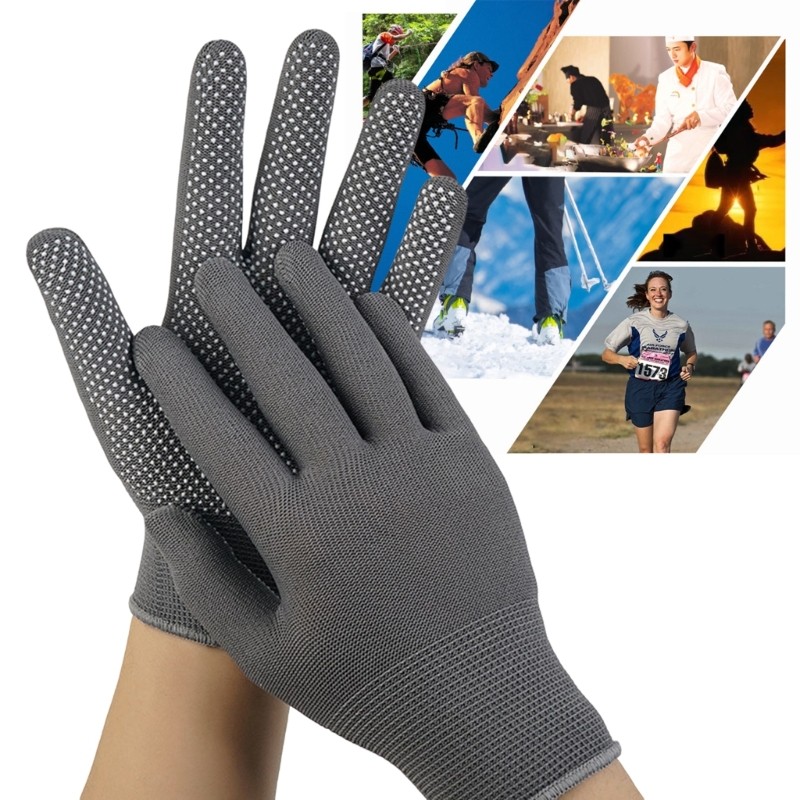 Thin Thermal Insulation Gloves With Nonslip Grip For High Temperature Cooking 2x
