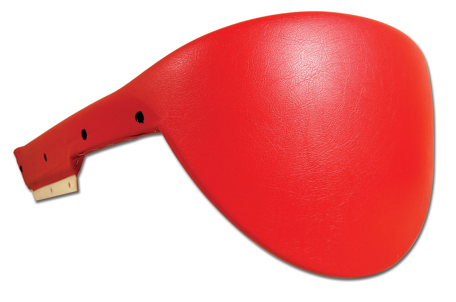 Dash Pad Pair - Red - With 4 Hole Grab Bar Insert for 1963-1964 C2 Corvette