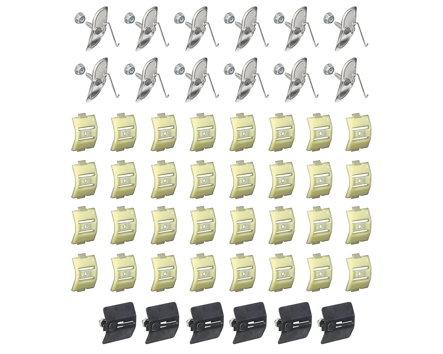 1968-72 F100 F250 Molding Clip Set 1-1/2" Trim Styleside Body Pickup New