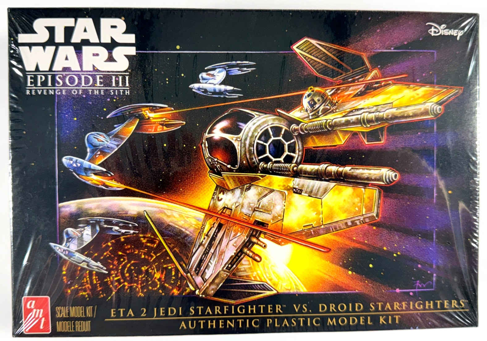 AMT Star Wars: Revenge of the Sith Jedi Starfighter Droid AMT1436 Model Kit